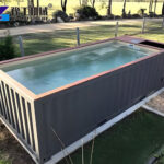 backyard pool installation