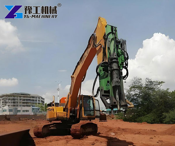 excavator breaking equipment