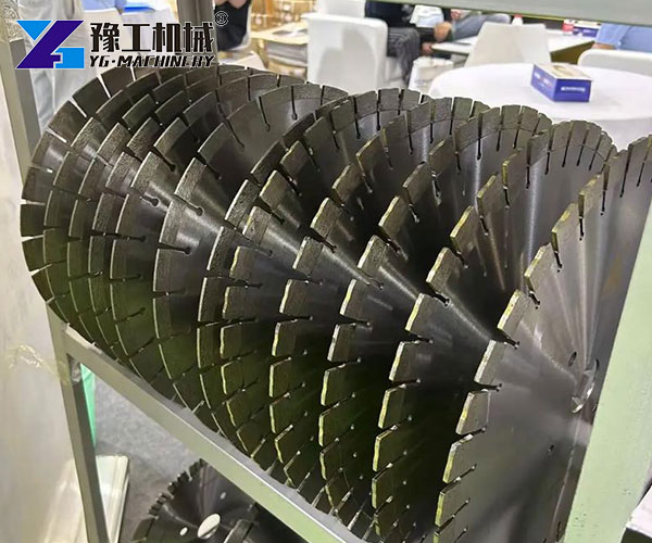hydraulic wire saw working site
