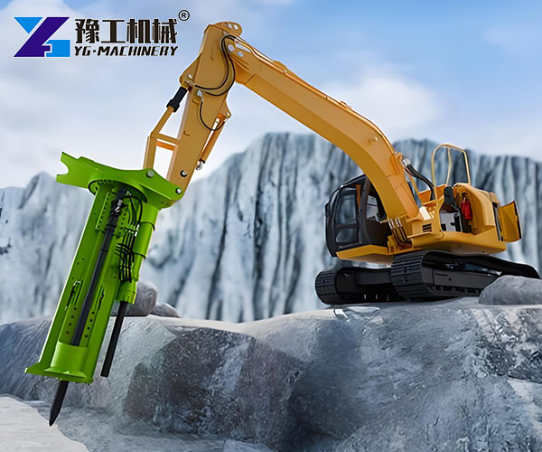 large excavator breaker system