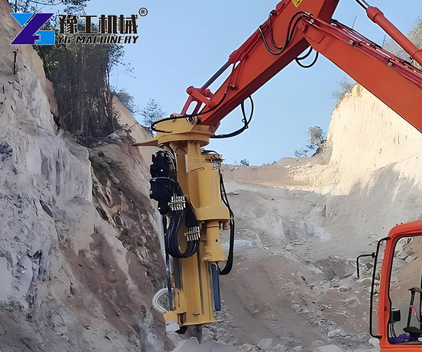 large excavator hammer