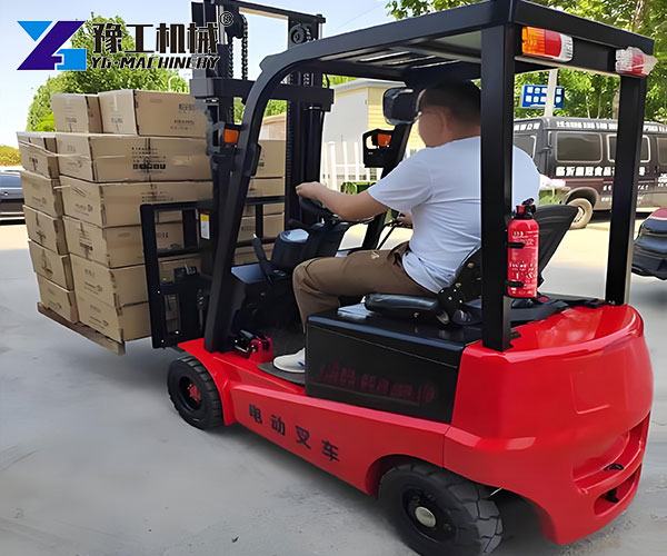 lithium battery forklift system