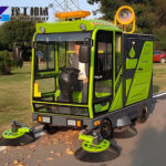 municipal sweeper road cleaning