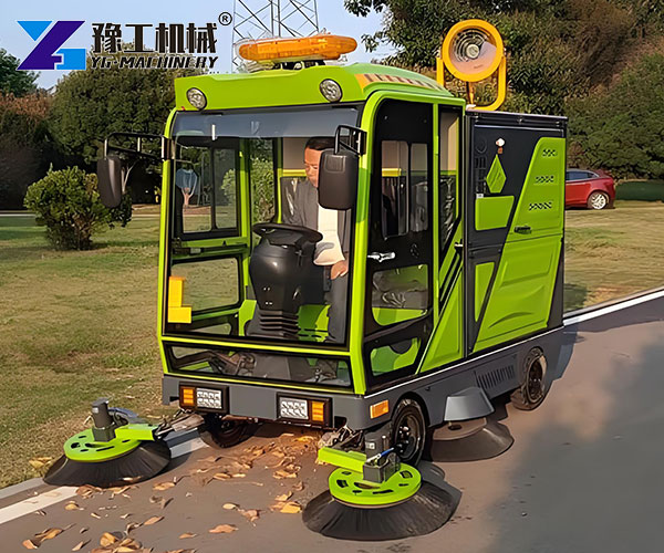 municipal sweeper road cleaning