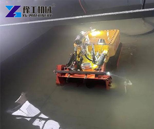 Robotic Dredging System in operation