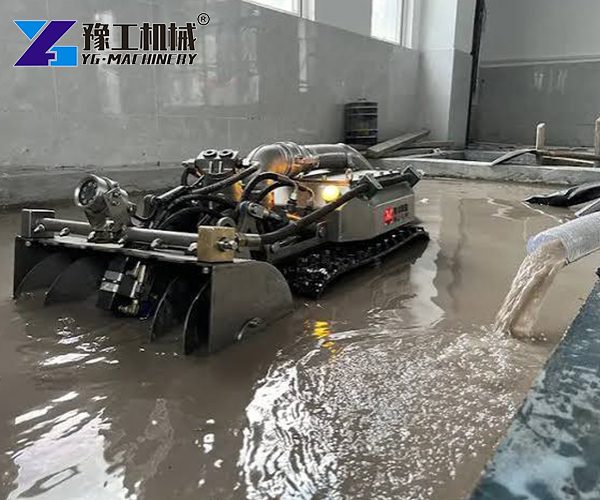 Sludge Cleaning Robot in wastewater treatment plant