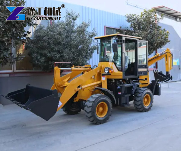 compact backhoe loader