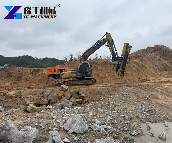 Drilling and Splitting Machine