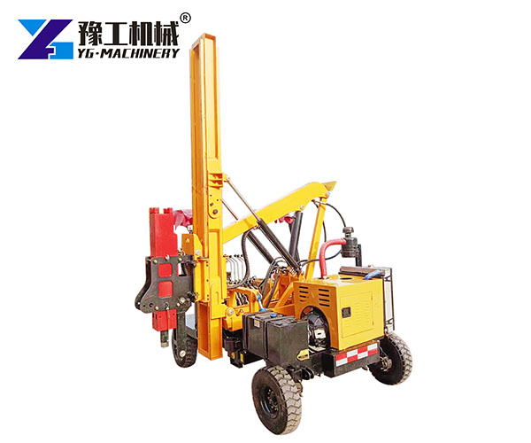 Highway Guardrail Pile Driver Price