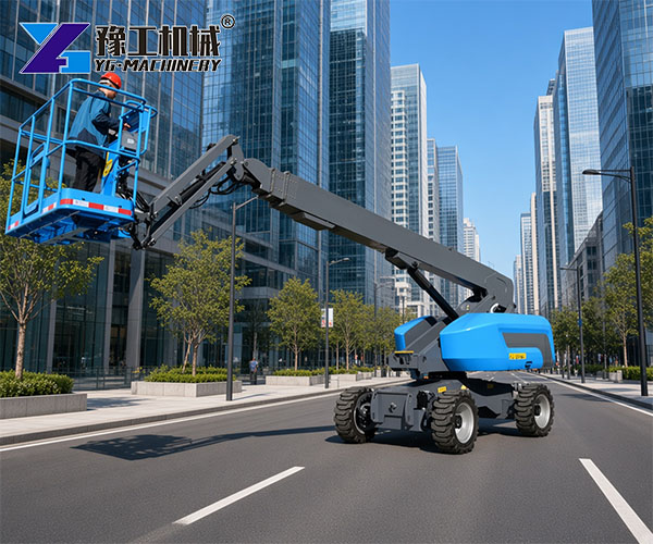 Mobile Telescopic Boom Lift for sale