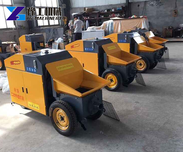 Portable concrete pump manufacturer