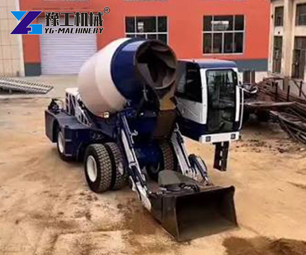 Self Loading Concrete Mixer