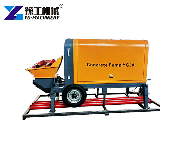 concrete pump trailer