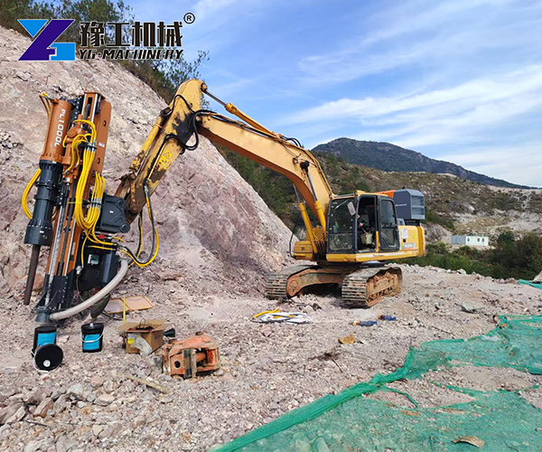 drilling and splitting integrated machine