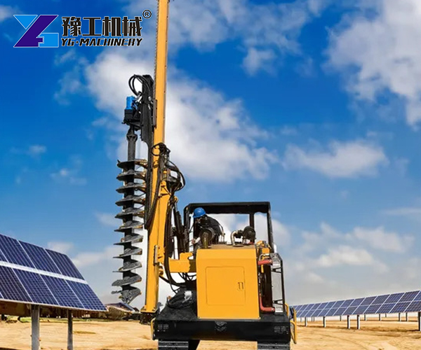pile driving machine