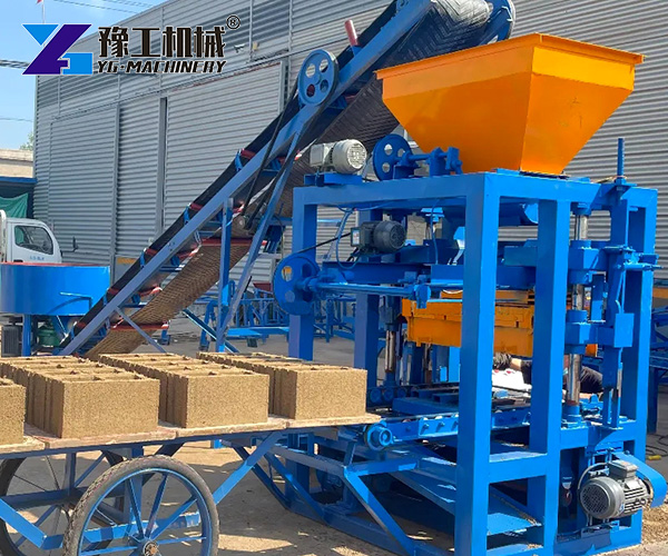 semi automatic brick machine