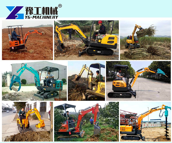 small digger machine price